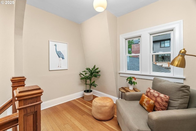 3537 SW Woods St, Portland, OR 97221 - living area with light wood-style floors and baseboards