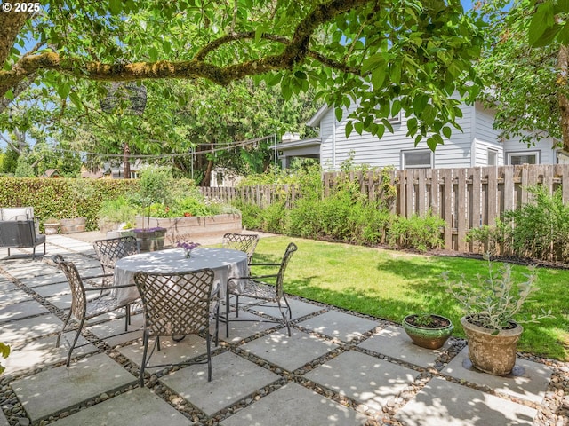 3556 NE Alberta Ct, Portland, OR 97211 - view of patio / terrace featuring outdoor dining area