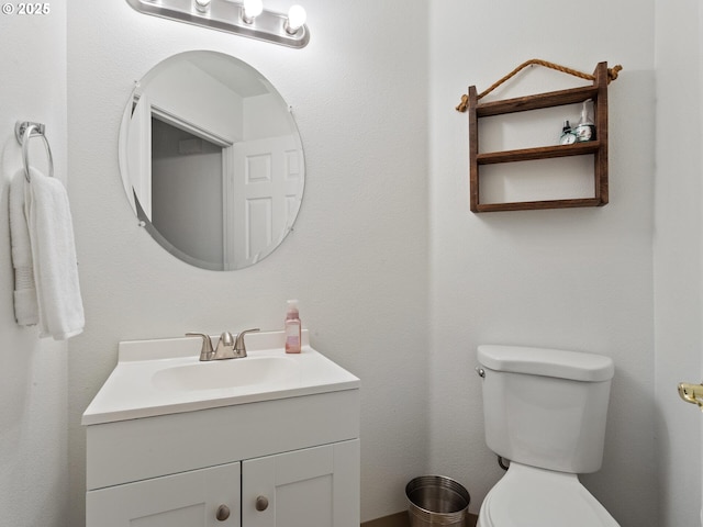 12130 NE Fremont St Unit 4, Portland, OR 97220 - half bath featuring vanity and toilet