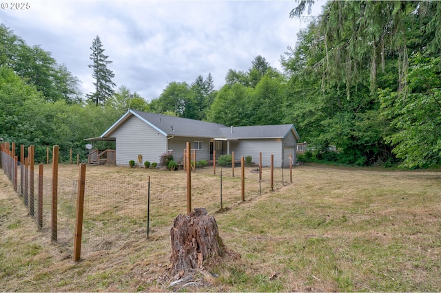 82548 Vinemaple Rd, Seaside, OR 97138 - back of house featuring an attached garage