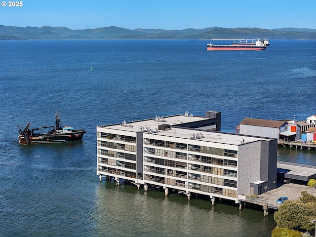 1 3rd St Unit 204, Astoria, OR 97103 - dock with a water and mountain view