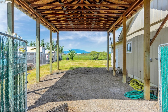 4750 SW 3rd St, Corvallis, OR 97333 - view of patio / terrace featuring a mountain view