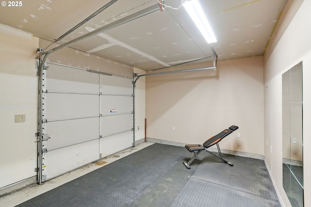 4750 SW 3rd St, Corvallis, OR 97333 - garage with baseboards