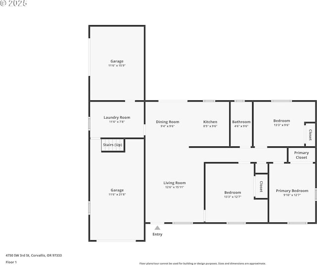 4750 SW 3rd St, Corvallis, OR 97333 - property floor plan