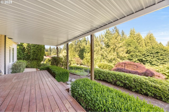 2130 S 26th Ave, Ridgefield, WA 98642 - view of wooden terrace