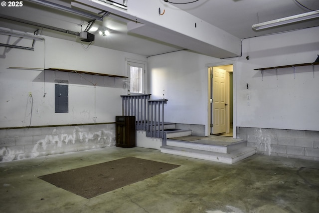 130 Candice Ct, Medford, OR 97504 - garage with a garage door opener and electric panel