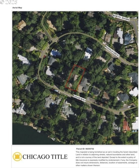 589 Ridgeway Rd, Lake Oswego, OR 97034 - aerial overview of property's location