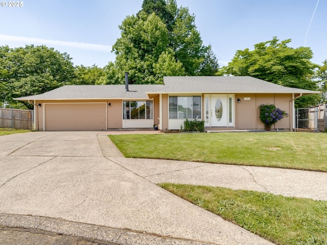 575 SE Centurion Ave, Gresham, OR 97080 - ranch-style house featuring an attached garage, concrete driveway, and stucco siding
