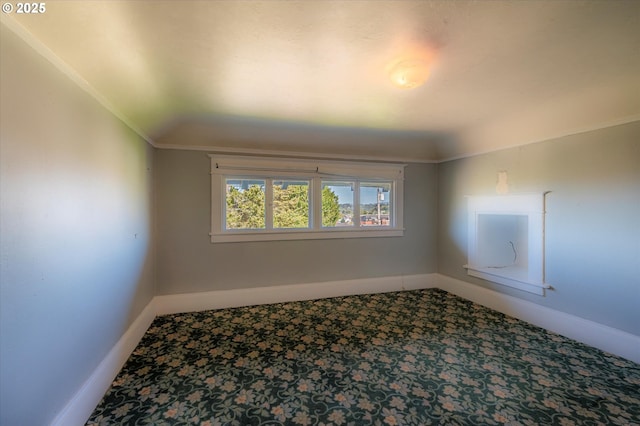 619 S 11th St, Coos Bay, OR 97420 - carpeted spare room with baseboards and crown molding