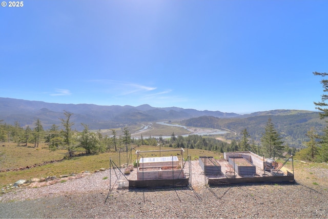 95660 Spirit Ridge Rd, Gold Beach, OR 97444 - mountain view with rural landscape