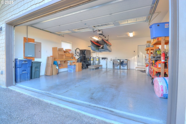 95660 Spirit Ridge Rd, Gold Beach, OR 97444 - garage with washing machine and dryer