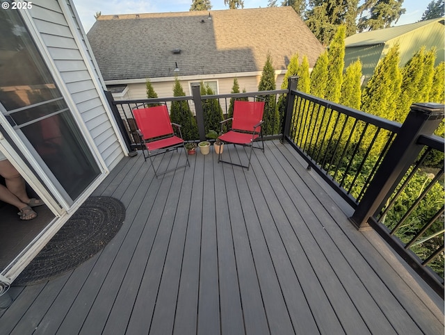 33874 NE Erin Dr, Scappoose, OR 97056 - view of wooden terrace