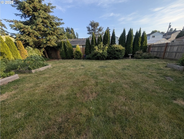 33874 NE Erin Dr, Scappoose, OR 97056 - view of yard with a vegetable garden