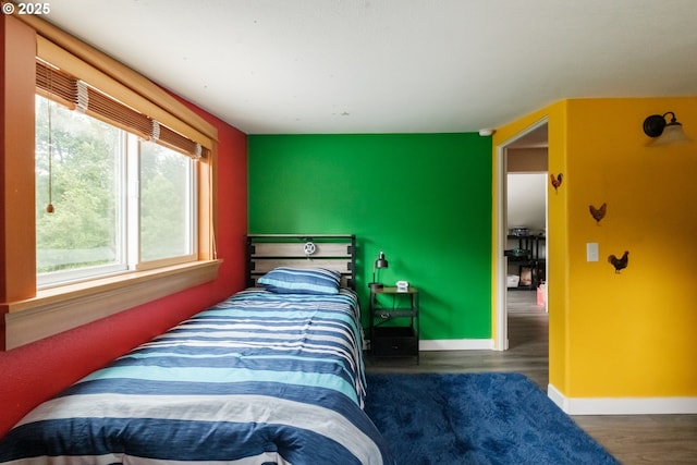 40325 Upper Calapooia Dr, Sweet Home, OR 97386 - bedroom with multiple windows and wood finished floors