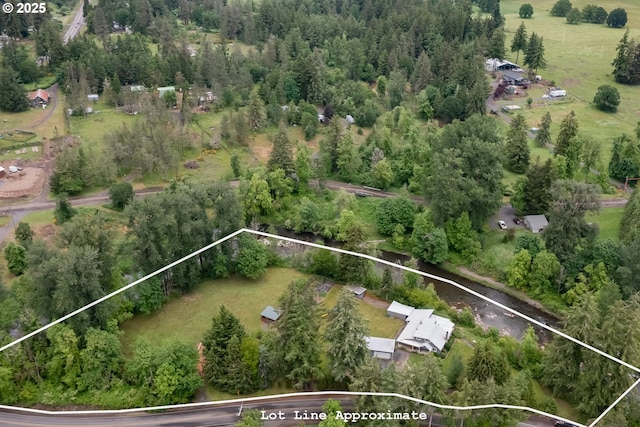 40325 Upper Calapooia Dr, Sweet Home, OR 97386 - view of property location with property boundaries highlighted