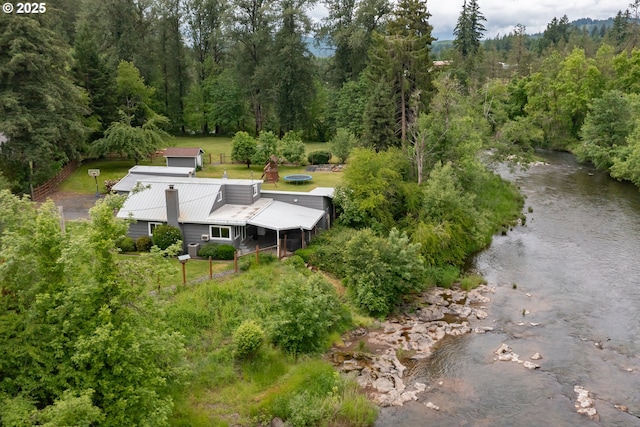 40325 Upper Calapooia Dr, Sweet Home, OR 97386 - view from above of property featuring a heavily wooded area