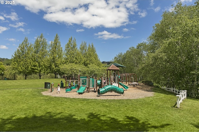 9587 NW Caxton Ln, Portland, OR 97229 - communal playground with a lawn