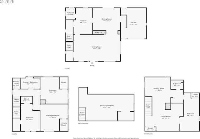 5536 N Delaware Ave, Portland, OR 97217 - room layout