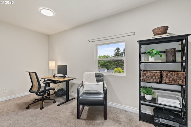 7005 SW 14th Ave, Portland, OR 97219 - office featuring carpet flooring and baseboards