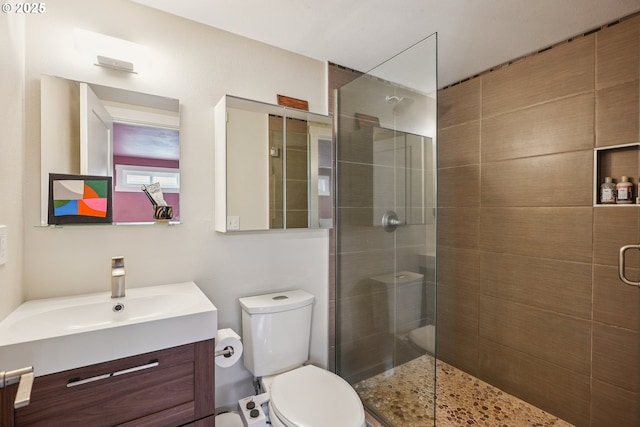 7913 SE Henderson St, Portland, OR 97206 - full bath with vanity and a stall shower