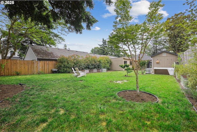 7913 SE Henderson St, Portland, OR 97206 - fenced backyard featuring a shed