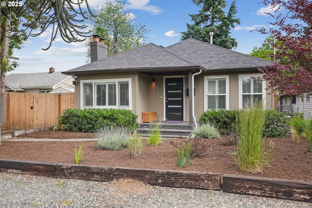 7913 SE Henderson St, Portland, OR 97206 - bungalow with a chimney and a shingled roof