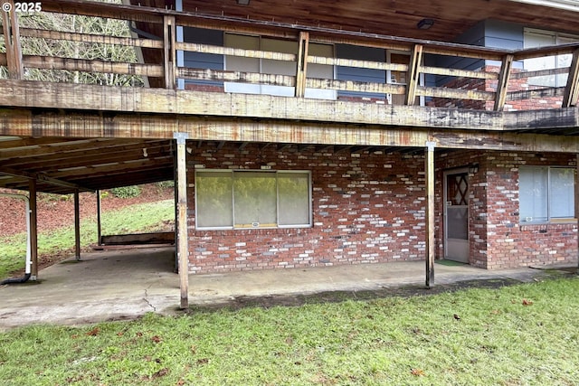 view of home's exterior featuring a patio