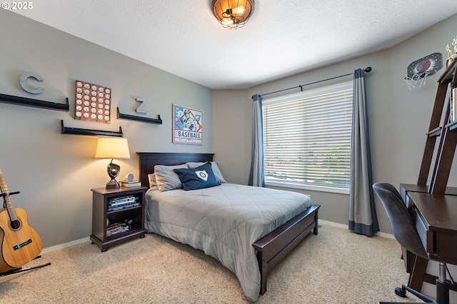 20525 Martin Ct, West Linn, OR 97068 - bedroom featuring light carpet and a textured ceiling
