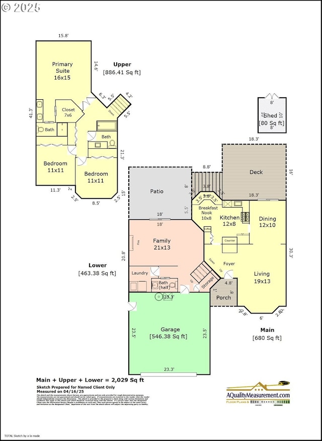 20525 Martin Ct, West Linn, OR 97068 - view of floor plan / room layout