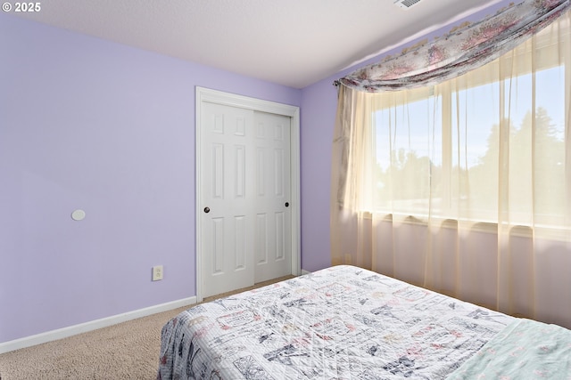 16506 NE 13th St, Vancouver, WA 98684 - bedroom featuring multiple windows, carpet, and a closet