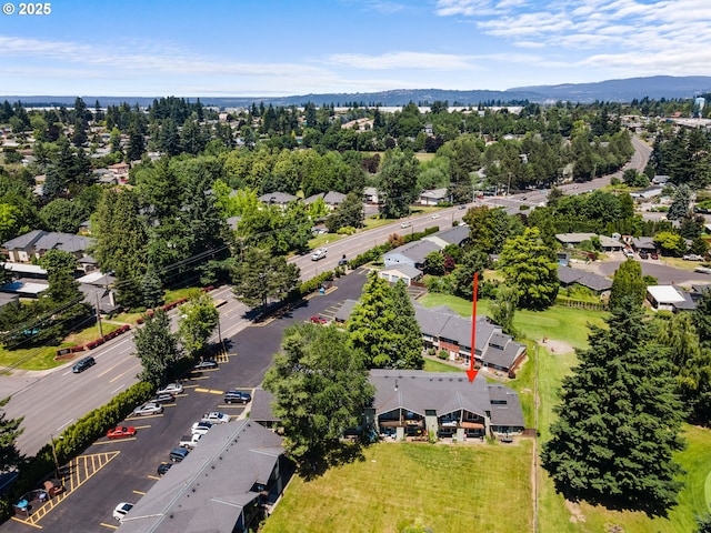 2062 NE Hogan Dr, Gresham, OR 97030 - aerial perspective of suburban area with mountains