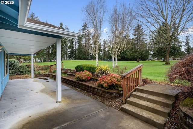 view of patio