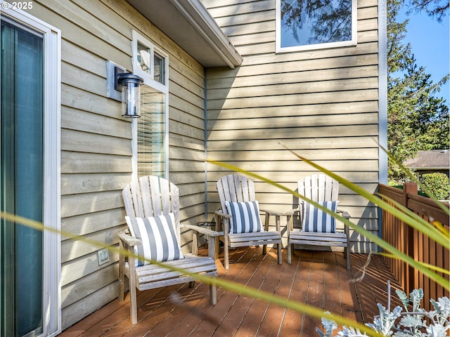 view of deck