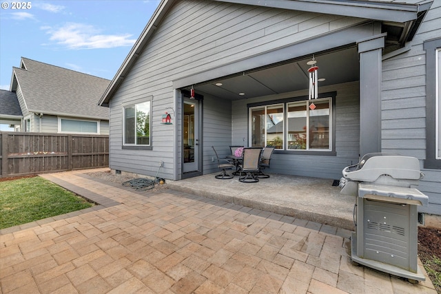 1332 SE 14th Ave, Canby, OR 97013 - view of patio with fence and area for grilling