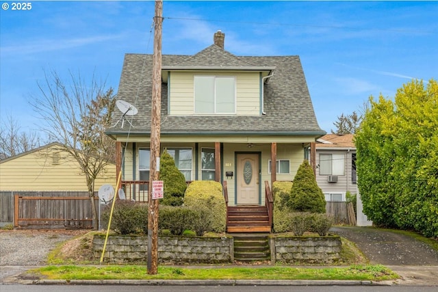 view of bungalow-style house