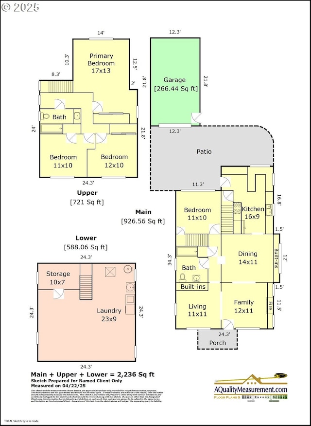 2814 NE 34th Ave, Portland, OR 97212 - home floor plan