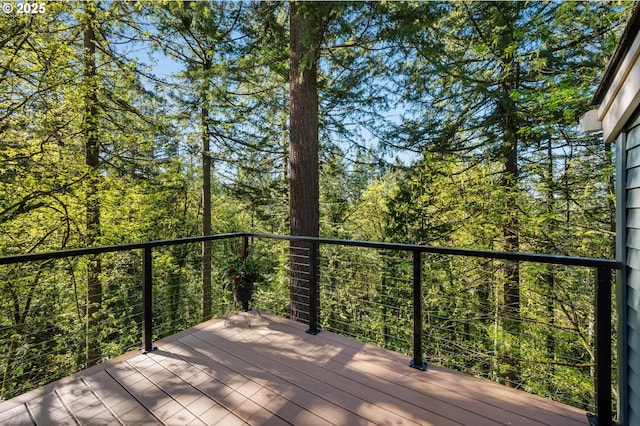 view of deck