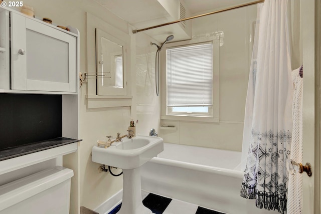2066 NW Overton St, Portland, OR 97209 - bathroom with toilet and shower / tub combo