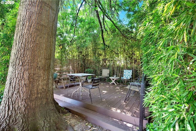 2066 NW Overton St, Portland, OR 97209 - view of wooden deck