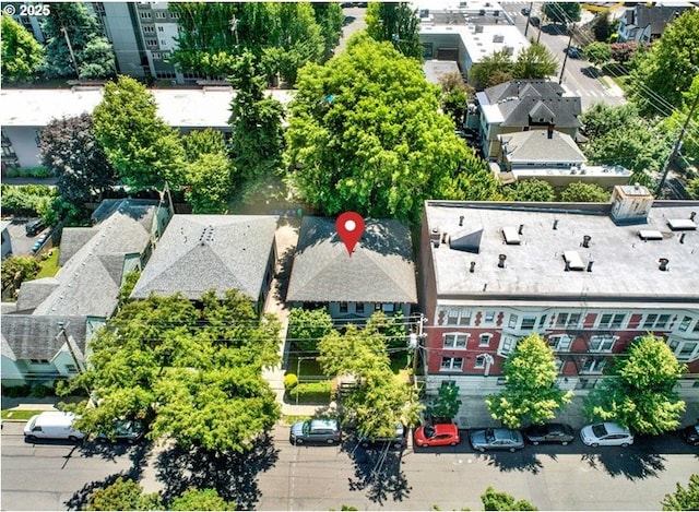 2066 NW Overton St, Portland, OR 97209 - drone / aerial view