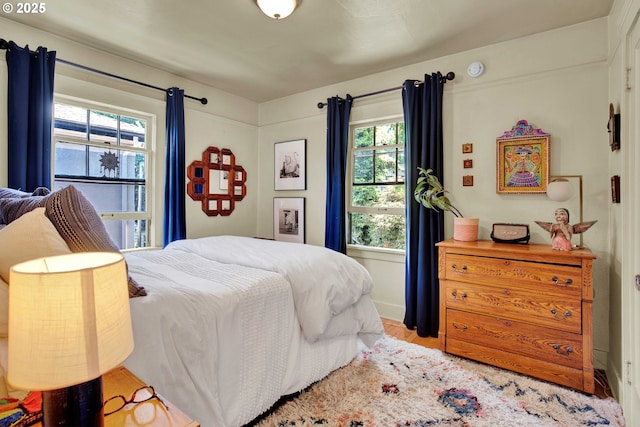 2066 NW Overton St, Portland, OR 97209 - bedroom with wood finished floors