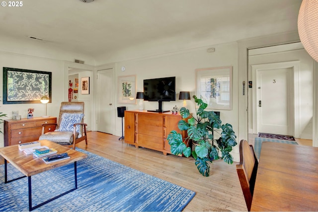 2066 NW Overton St, Portland, OR 97209 - living area with light wood-style flooring