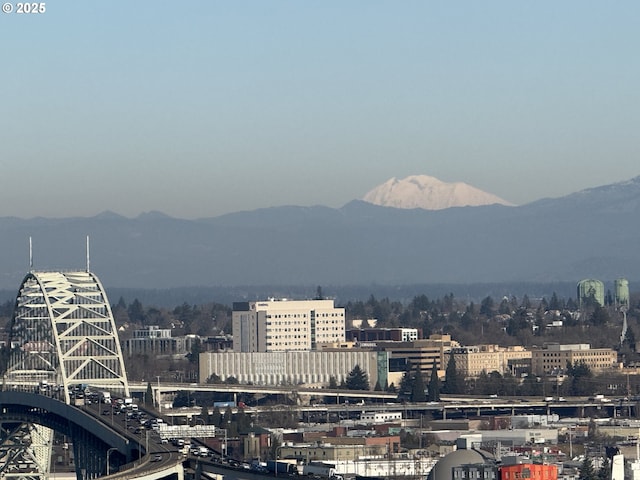 413 NW Uptown Ter Unit 2A, Portland, OR 97210 - city view with a mountainous background
