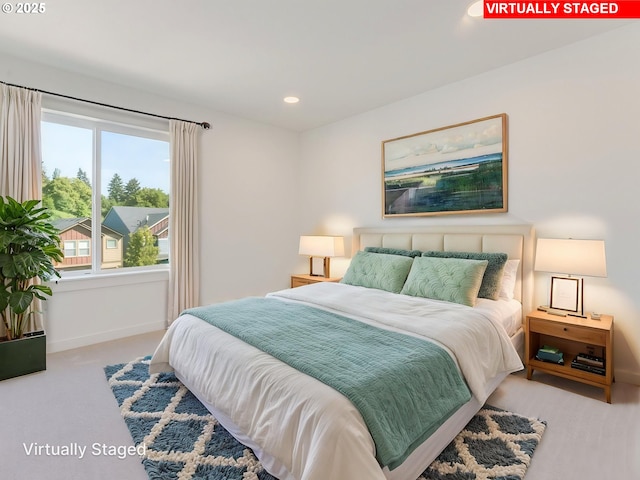 4578 NE Nicholson Loop, Vancouver, WA 98661 - carpeted bedroom with baseboards and recessed lighting
