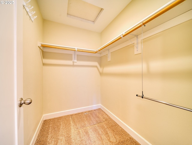 2639 Sykes Rd, Saint Helens, OR 97051 - walk in closet with carpet and attic access