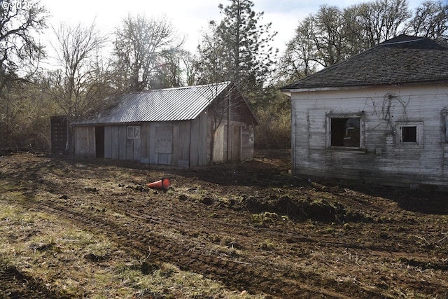 view of outdoor structure