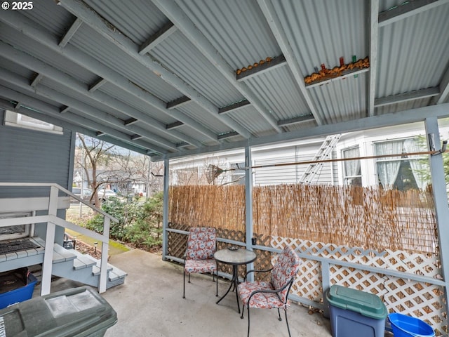 view of patio / terrace