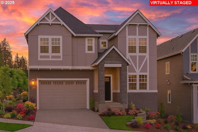 11684 SW 178th Dr, Beaverton, OR 97007 - view of front of house with a garage, driveway, and stucco siding