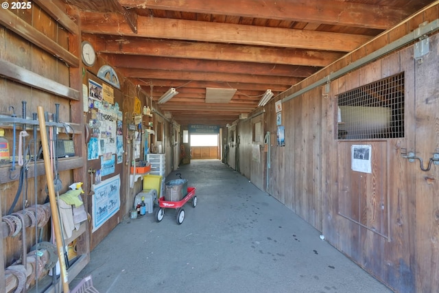 view of stable