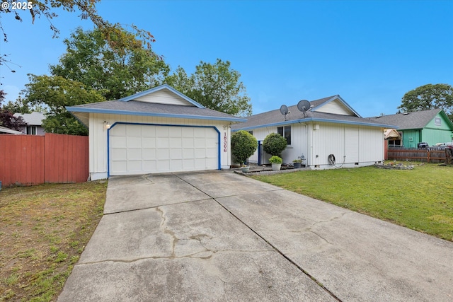 18366 SW Jann Dr, Beaverton, OR 97003 - ranch-style home featuring concrete driveway, an attached garage, crawl space, and roof with shingles